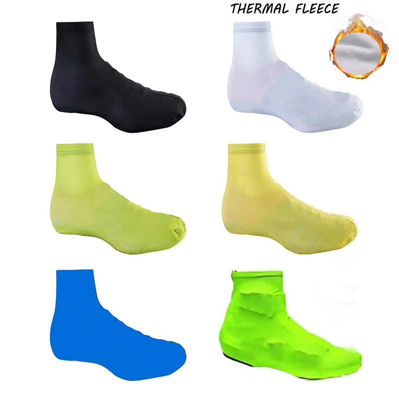Bicycle Shoe Covers 6 Colors Fleece Thermal Winter Cycling