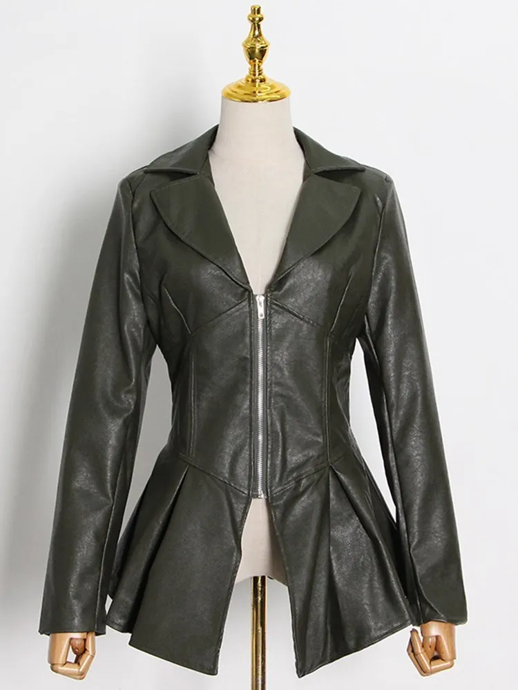 Рисунок 6 - Женская кожаная туника с отложным