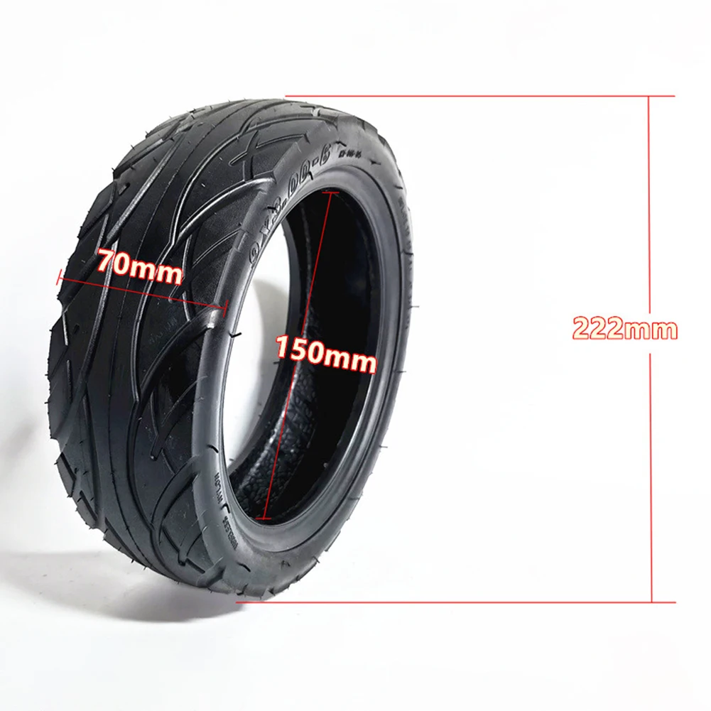 

1pc 9 Inch 9x3.00-6 Tubeless Tyre 9*3.0-6 Vacuum Tyre Scooter For Electric Bike Bicycle Scooter E-bike Rubber Tire Cycling Parts