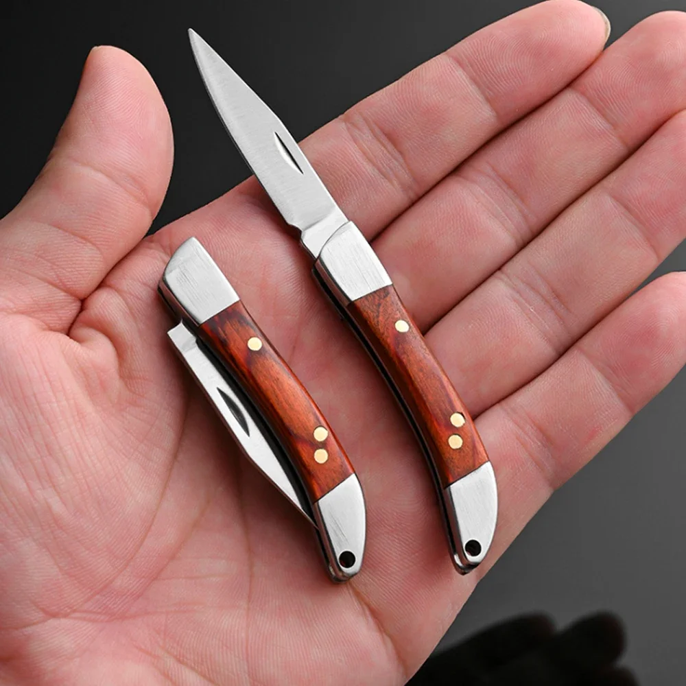 PocketFoldingKnifeCampingSurvivalToolPortableMiniKnife