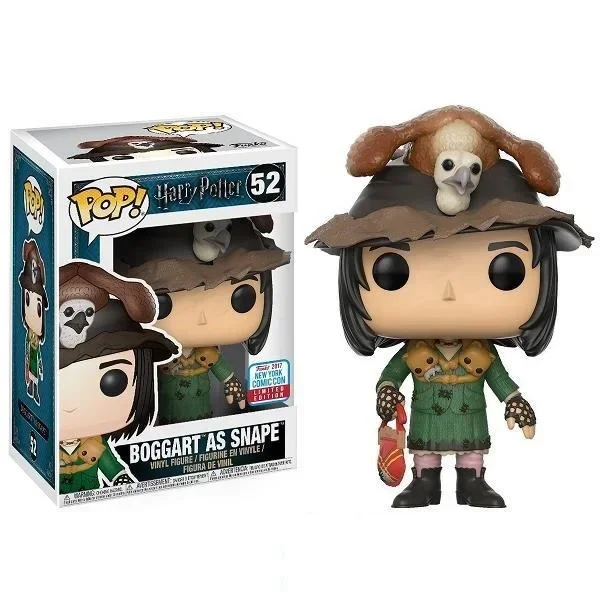 FUNKO POP NUEVA serie de Broom BOGGART como SNAPE Sirius Black Myrtle Hedwig Edición limitada Figura de vinilo Modelo Juguetes para niños