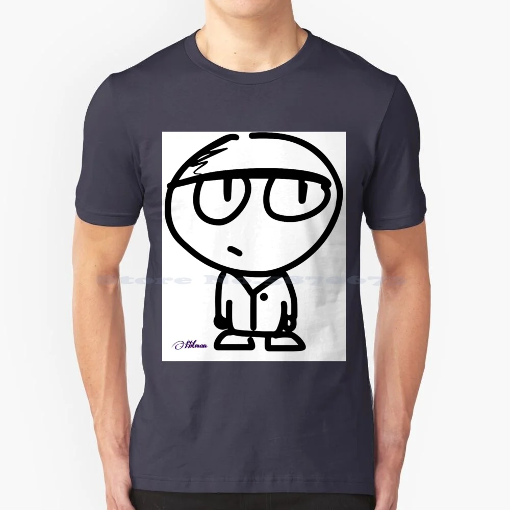 Maglietta Hitman 100% Cotone Tee Hitman