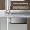 Sink Soap Dispenser Extension Tube Kit 45Inch With Check Valve, No Need To Fill The Little Bottle Again 5