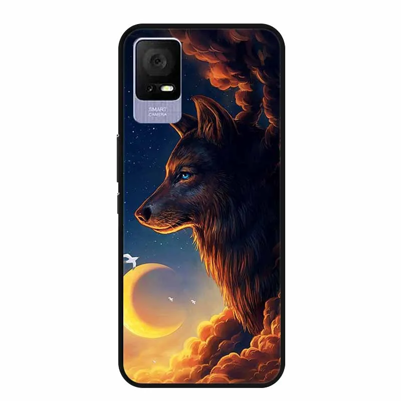 Fashionable Soft TPU Silicone Phone Cover - Stylish Painted Bumper Case