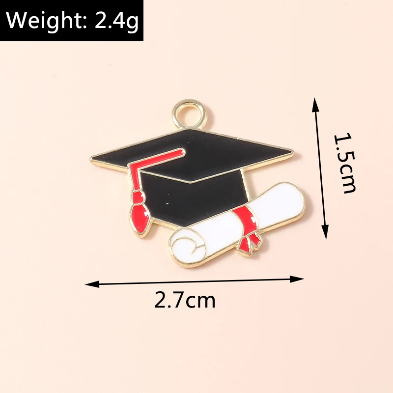 50 Pcs 2024 Graduation Tassel Charm, 2024 Graduation Pendant Hanging  Decorations for Graduation Cap Tassel Jewelry Making - AliExpress