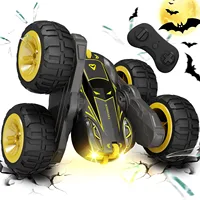 Sinovan Remote Control Car for Kids, 2.4GHz RC Car with Type-C Charging, 4WD Double Sided 360° Rotates&Flips RC Stunt Car Toys 1