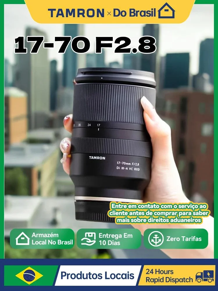 Tamron 17-70mm F2.8 Di III-A VC RXD APS-C Mirrorless Camera Wide Angle Zoom Lens For Sony ZVE10 Fujifilm XT30