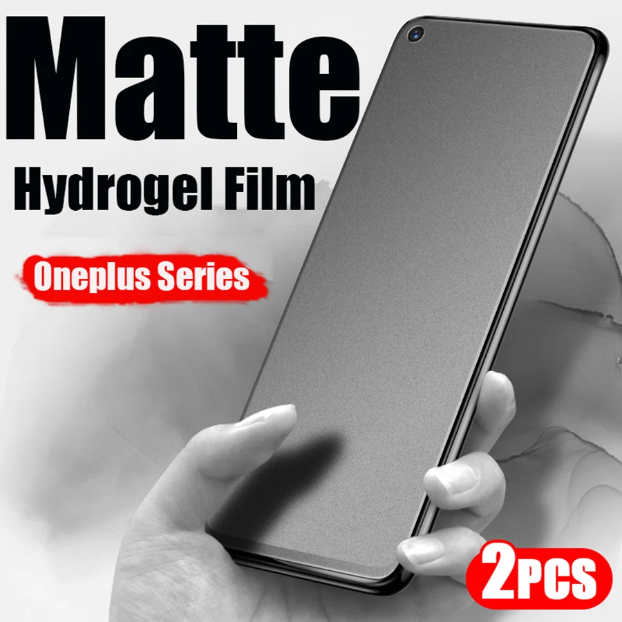 Гидрогелевая пленка для Oneplus 7T 8 9 10 Pro OnePlus Ace 1 + 7 защитная из ТПУ OnePLus 9R Nord 2 шт.