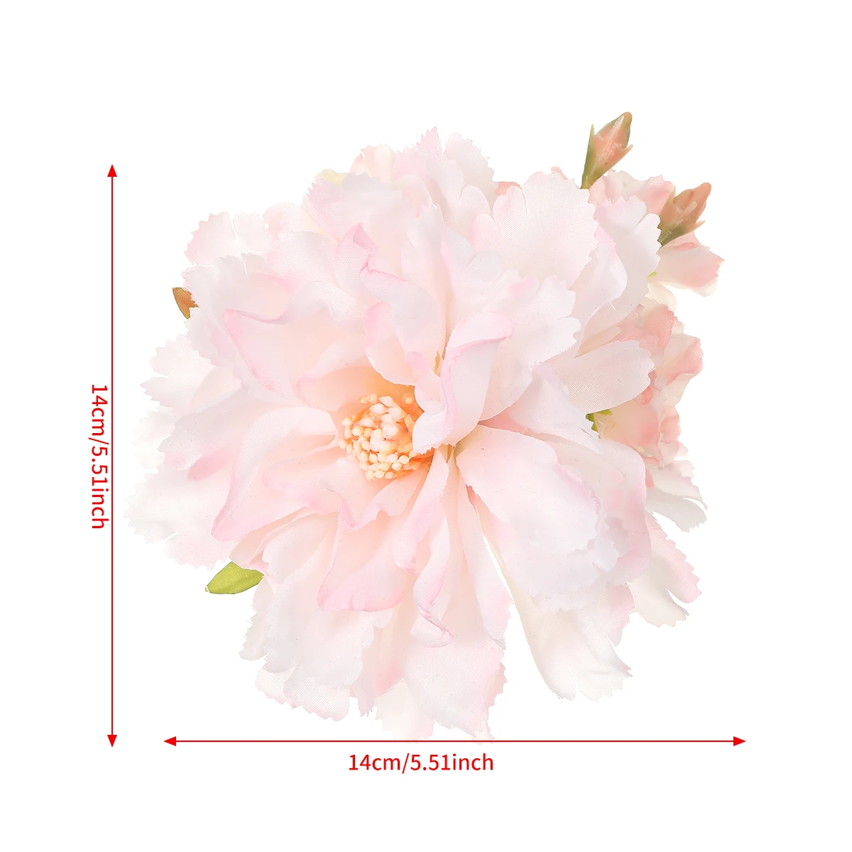 Cherry Hairpin Pink Flower Hair Clips Girls Sweet Side Clip Travel Holiday Headwear Ladies Fashion Hairpin Gifts Accessories