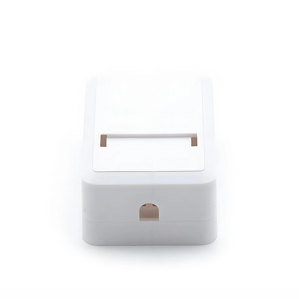 Scatola Modulare Keystone A 8 Porte Bianca | Vuota Per RJ45, Fibra Ottica, HDMI E USB – Per Reti E Multimediale