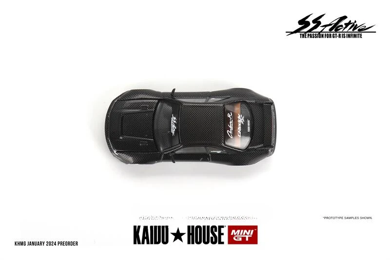 Kaido House x MINI GT 1:64 R3 3 Active Carbon R Diecast