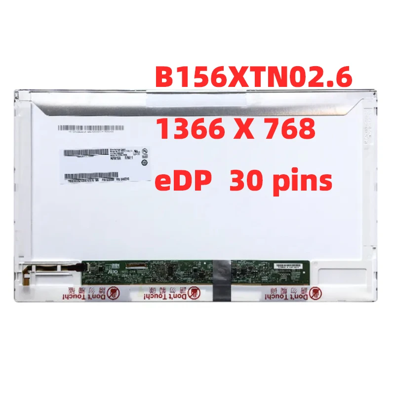 

Для Lenovo T540P E540 L540 15,6 "светодиодный ЖК-экран B156XTN02.6 N156BGE-E11 LP156WH4 TPP1 LP156WH4 TPA1 edp нормальный 30-контактный экран