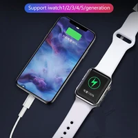 100cm Magnetic Wireless USB A Fast Charger For Apple Watch Ultra Series 9 8 7 6 SE Type C Cable Charging For IWatch Series 5 3 2 - Image 2