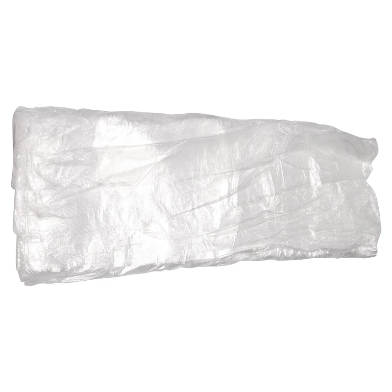 

100x Car Disposable Plastic Soft Cover Waterproof For