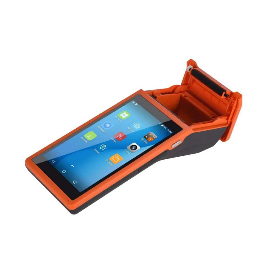 

Android pda pos terminal thermal printer barcode scanner mobile machine