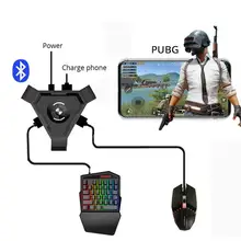 

Mobile Gamepad Controller Gaming Keyboard Mouse USB Converter Adapter for Android IPhone to PC Bluetooth-compatible 4.1 Adapter