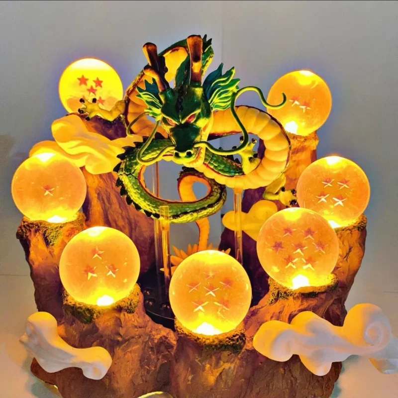 Shenron Figure Dragon Ball Shenlong E Seven Dragon Balls Figurine Anime Dbz Figura Super Saiyan Manga Statue Decoration Model