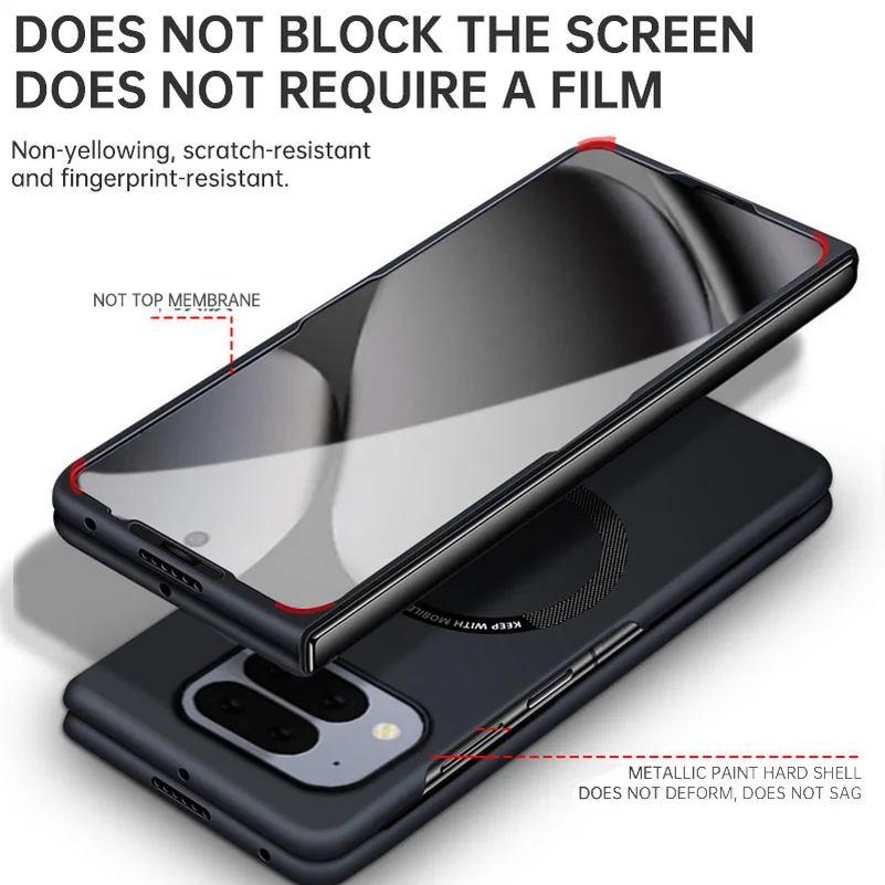 Luxury Ultra-Thin Frameless Magnetic Phone Case