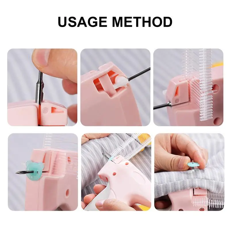 Speedy Clothes Fixer Mini Clothing Sewing Mini Speedy Clothing Fixer Tool Portable Sewing Fixer For Quick Repairs Handheld