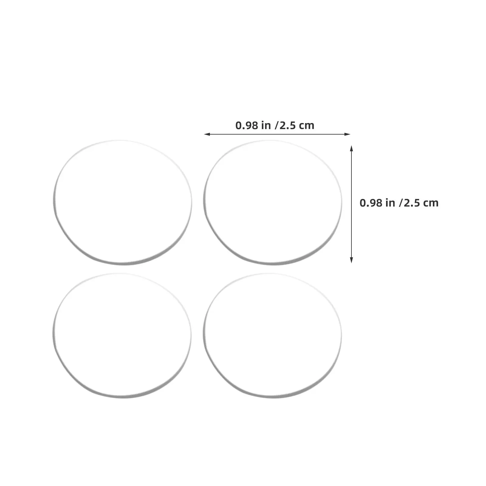 140개 투명 25mm 양면 부착 도트 강력 접착 세척 가능 재사용 가능 잔여물 없는 사진 포스터 벽용