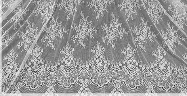 

Высококачественные кружевные французские ресницы с цветочной вышивкой, кружевные аксессуары для свадебного платья