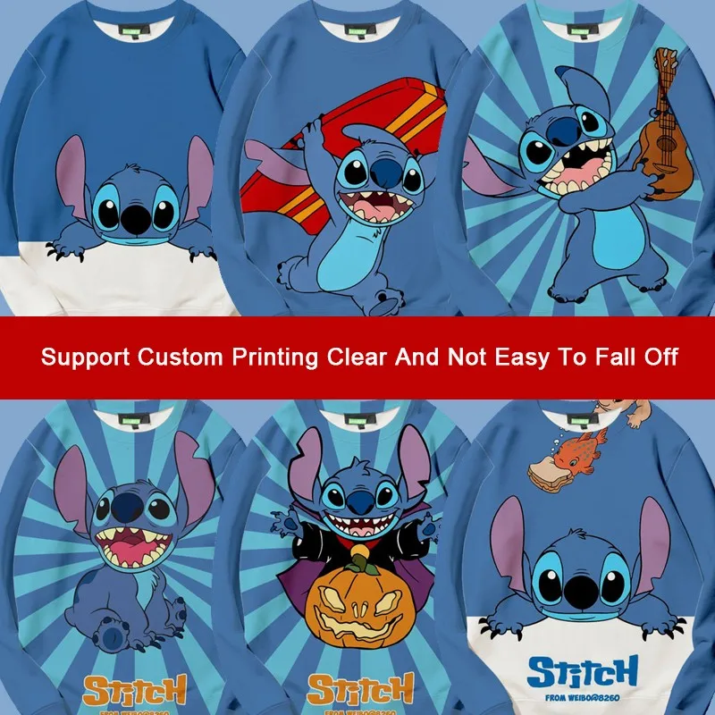 

Stitch Joint Autumn Crewneck Hoodie Men Stitch Stitch Boys Clothing Trend Loose Coat Trend
