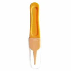 Baby Nose Cleaner Tweezers - Toddler Nasal Care Safety Tool (Orange)