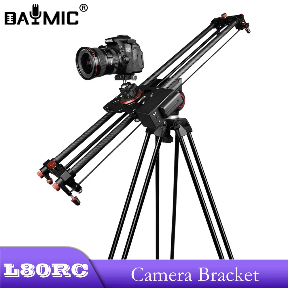 Yelangu Professional 2.4G Wireless Electric Camera Dslr Slider Binario In Fibra Di Carbonio Time Lapse Video Follow Focus Shotting