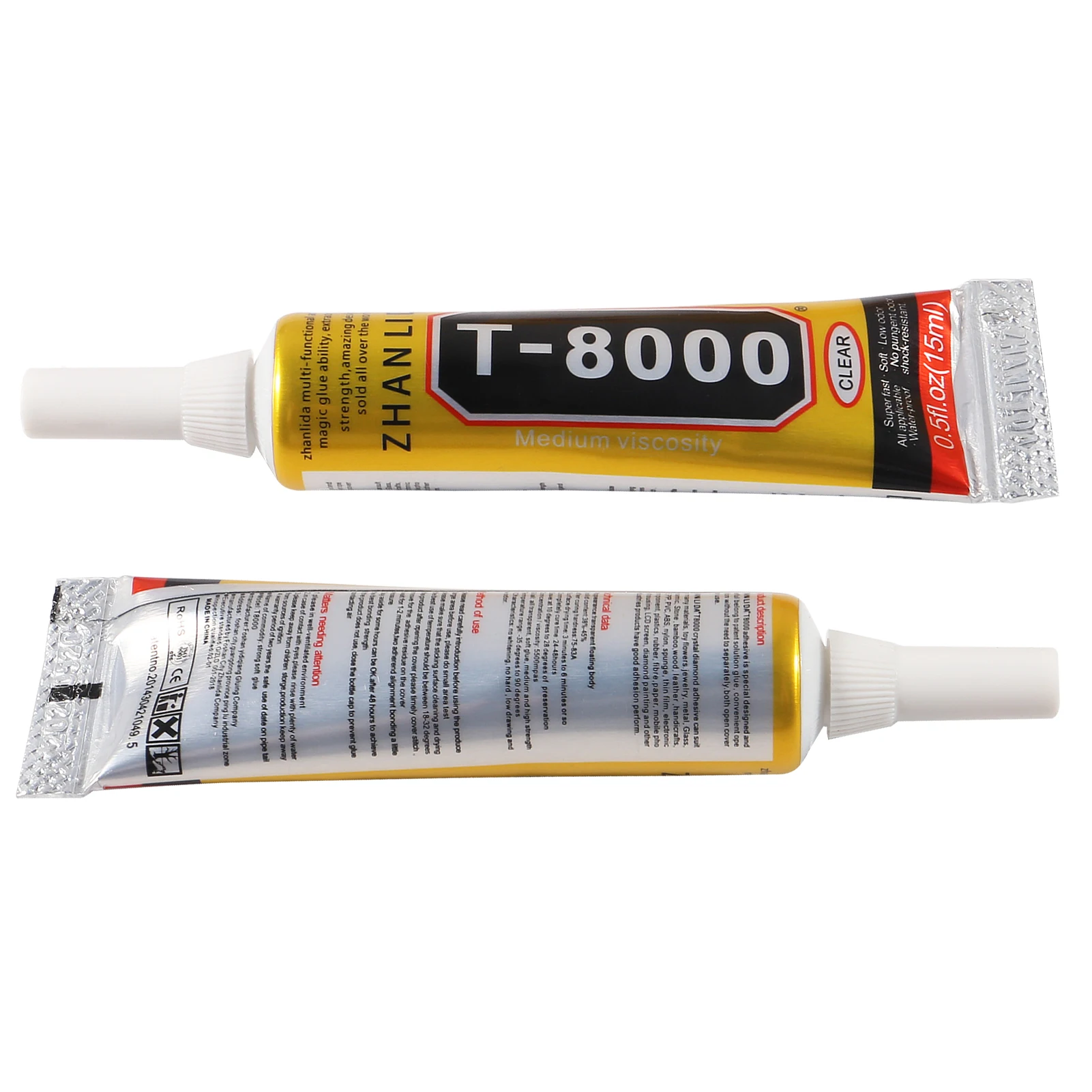T8000 Glue for Cell Phones T8000 Glue 15/50/110ml Adhesive Multi Function Glue for Phone Repair Tablet Glasses Jewelry 5