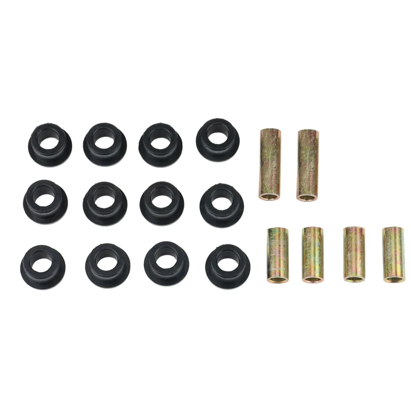 Front Lower Spring+Front Upper A Arm Suspension For Club Car Bushing Kits,Replace Bushings 1016346,1016349,1016350