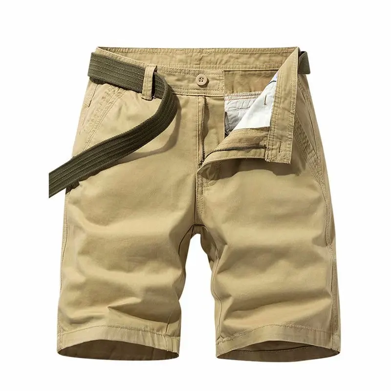Description Picture 3 of itemMen's Summer Casual Shorts Fashion Male Cotton Breathable Cargo Short-pants Outdoor Sportswear Militar Camping Hiking Bermuda