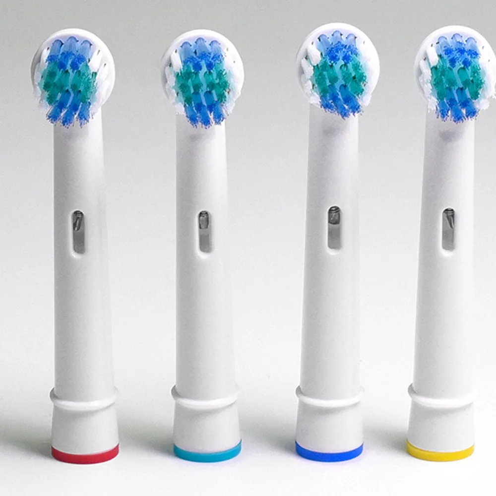 4 Pcs Replacement Electric Toothbrush Heads Professional Compatible for SB-17A Effectively Remove Plaque Teeth Cleaning