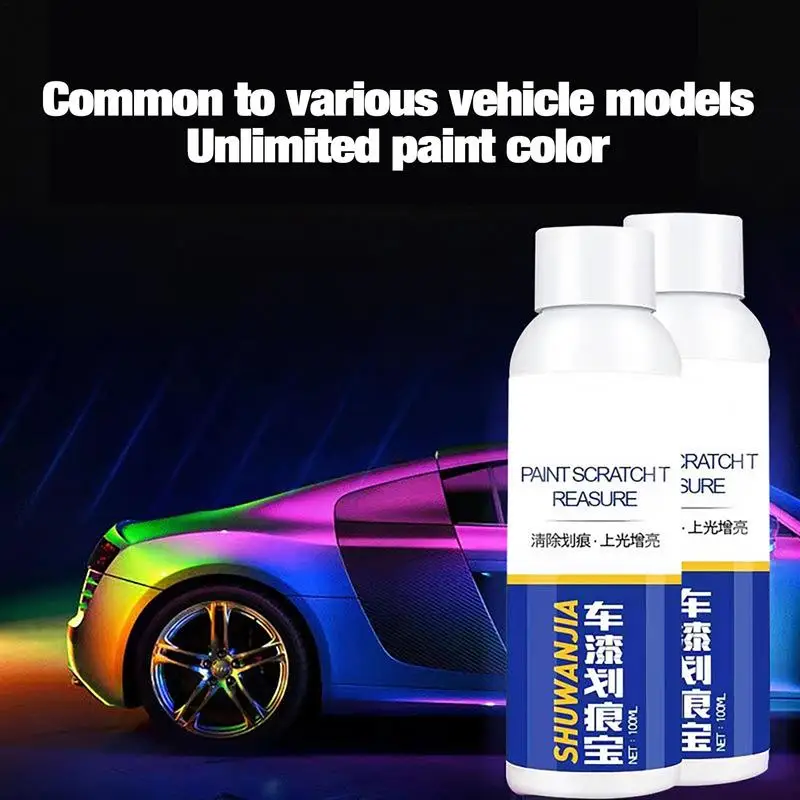 100Ml Auto Scratch Repair Polish Car Scratch Remover Liquid Antiscivolo Paint Care Polish Cleaning Tool Accessori Per La Riparazione Della Vernice