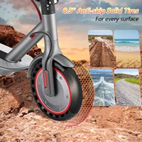 TUYA – Scooter électrique pliable, moteur 350W, batterie 10,5 ah, vitesse maximale de 31 KM/H, pneus résistants à la perforation de 8.5 pouces 6