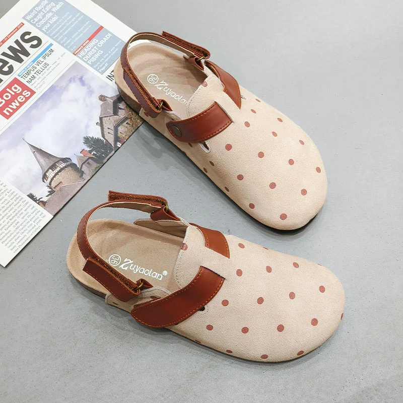 

Classic Cork Clogs Slippers Women Shoes Soft Footbed Suede Sandals With Arch Support Trendy Beach Slides Home Mules Flats Shoes