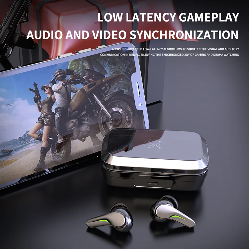 Two Pairs of Headphones Bluetooth 5.3 Gaming Headsets+ Wireless Mini Sleep Earph