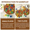 Parent-child Interaction Board Game Geometric Shape Color Cognitive 3D Puzzle Children Reaction Learning Board Developmental Toy 3
