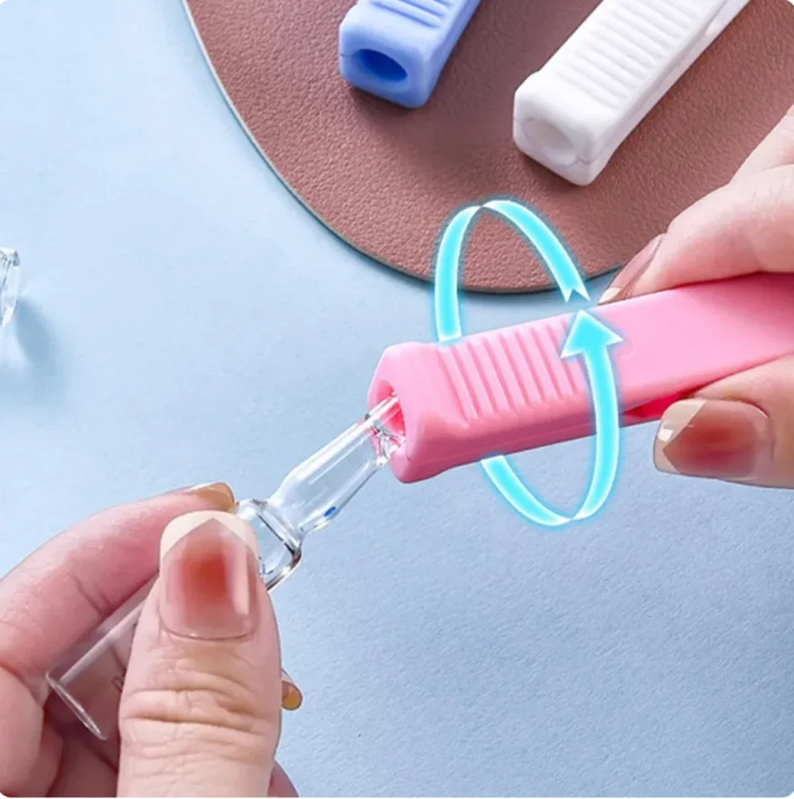 Bottle Opener Ampoule Opener 2Pcs Nurse's Helper Breaks Multi-Functional Medical Bottle Ampoule Opener Vial Opener to Open The Vial Bottle Ampule Breakers