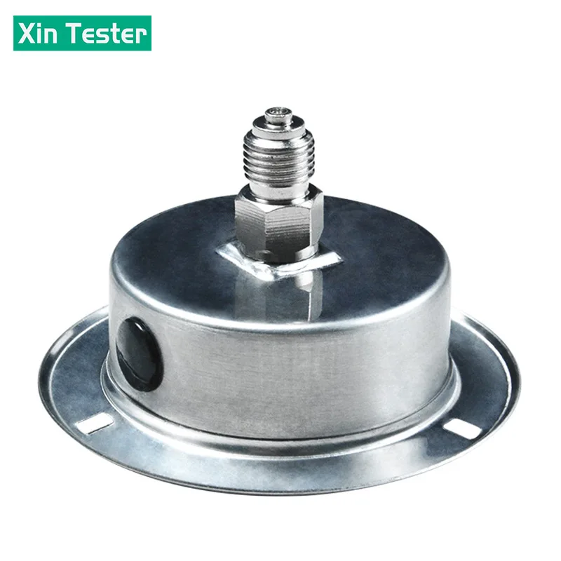 Xin Tester Anti-vibration Pressure Gauge Glycerol free 0-60Mpa Stainless Steel Air Oil Water Hydraulic Gauge Thread G1/4 YN60ZT images - 6