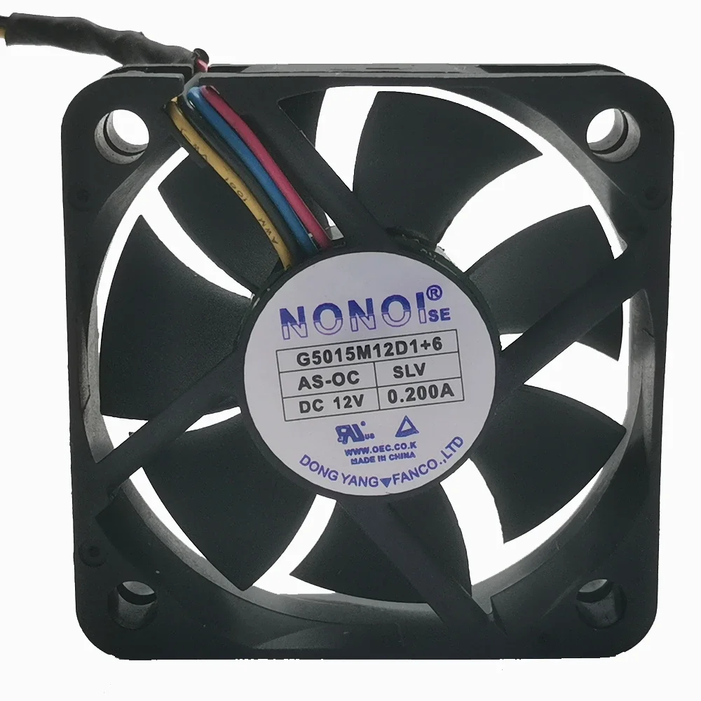 새로운 원본 G5015M12D1+6 DC12V 0.200a 자동차 오디오 냉각 팬 5015cm 50*50*15MM