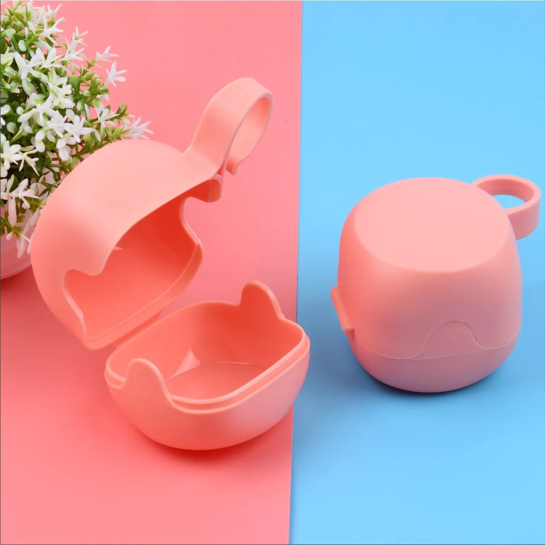 

Portable Baby Infant Kids Pacifier Nipple Cradle Case Holder Travel Storage Box Baby Pacifier Box Pacifier Case