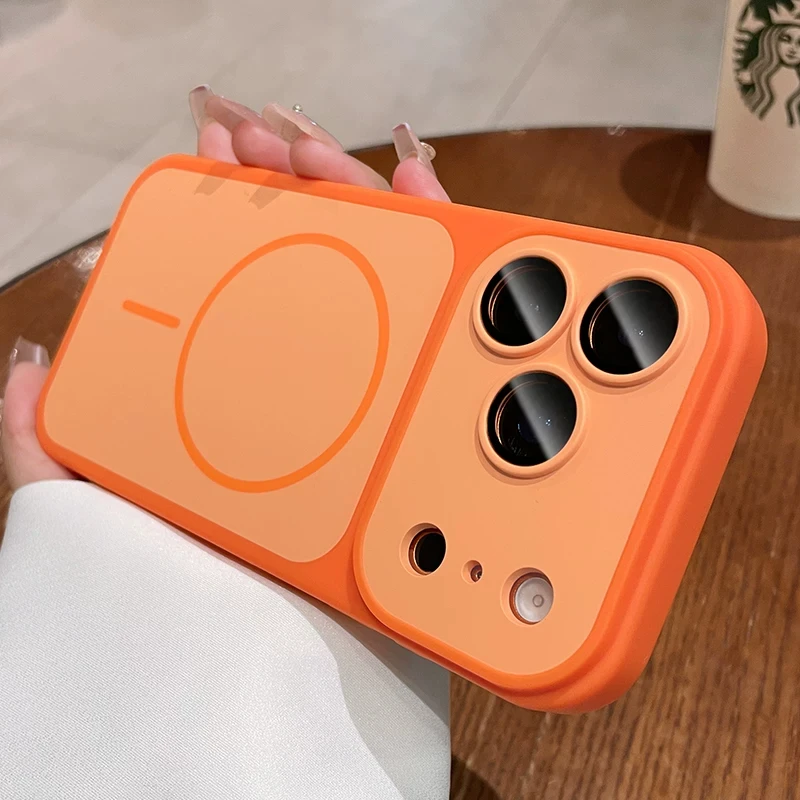 Matte Armor Magnetic Shockproof Magsafe Phone Case