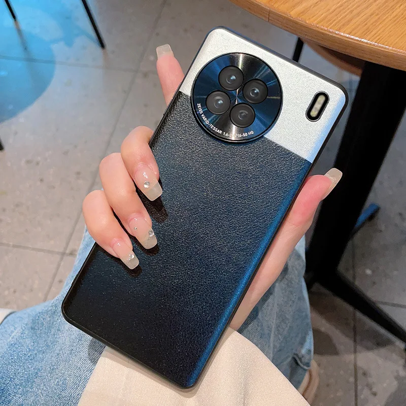 

For VIVO X90 Pro Plus Case Shockproof Cover High Quality PU Leather+TPU Mix-Color Case VIVO X90 Pro X90Pro+