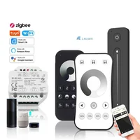 Zigbee Triac LED Dimmer 220V AC 110V 230V Tuya สมาร์ทคอนโทรลเลอร์ WIFI ไร้สาย RF 2.4G สําหรับหลอดไฟสีเดียว 1