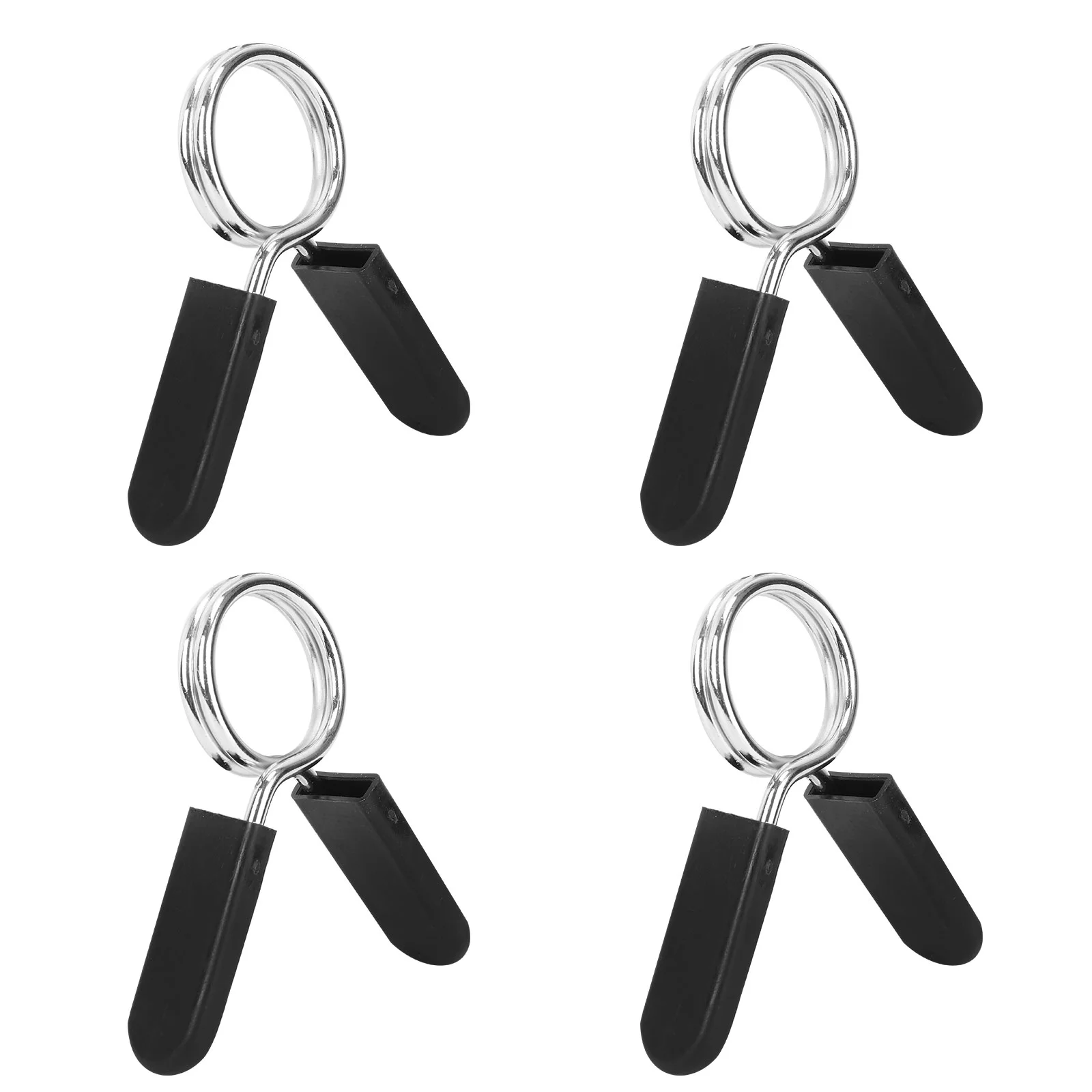 

4 Pcs Spring Clip Clamp Collar Bar Dumbbells for Weightlifting Dumbbell Adjustable