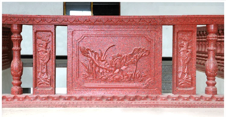 Corridor Handrail Cement Railing Roman Pillar Mold Balcony Fence Mold New Countryside Villa Building Model