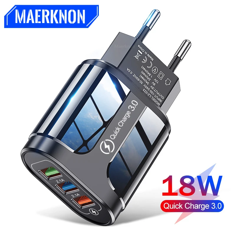 

USB Fast Charger Quick Charge 4.0 3.0 Universal Wall Mobile Phone Tablet Chargers For Samsung Huawei iphone 14 Charger Adapter