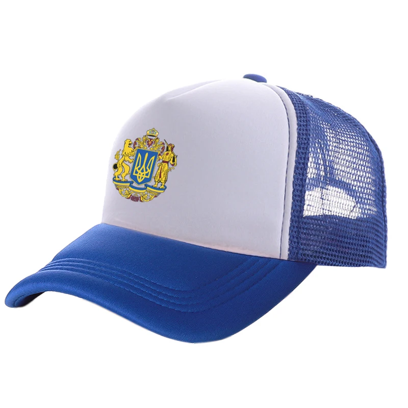 Ukraine Tryzub Trucker Kappe Kühlen Männer Ukrainischen Hut Baseball Caps Sommer Unisex Mesh Net Caps – Detail 6