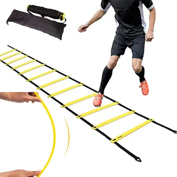 Scala di agilità di flessibilità scala di allenamento di agilità regolabile per interni all'aperto scale agili per la scala di velocità di calcio di boxe di Fitness