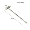 Solid Small Brass Hammer Clock Watch Repairing Copper and Iron Dual Purpose Hammer Precision Installation Hand Tools Maintenance 4